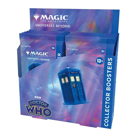 Magic The Gathering - Doctor Who - Collector Booster Box 12pcs ENG -  Wizards of the Coast - Magic the Gathering - Giocattoli