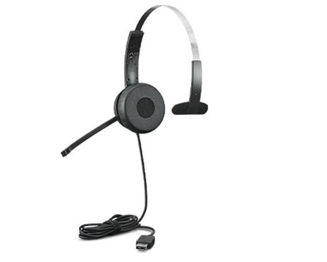 Lenovo 100 Mono Cuffia Padiglione auricolare USB tipo A Nero