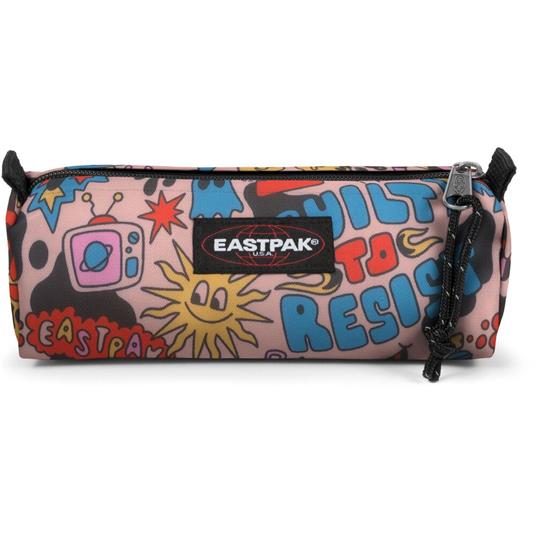 Astuccio Eastpak Benchmark Single Doodle Light - Eastpak - Cartoleria e  scuola