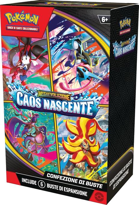 Pokemon - Bundle 6 bustine Caos Nascente - 5