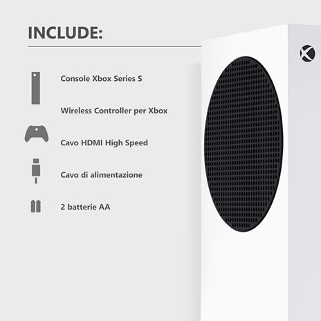 Xbox Serie S Console 1 tb Robot White - 4