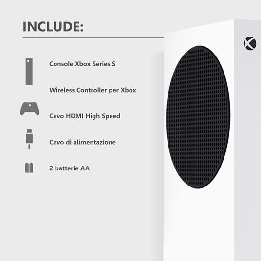 Xbox Serie S Console 1 tb Robot White - 4