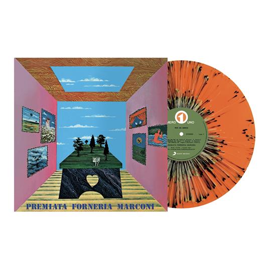 Per un amico (Numbered & Orange Coloured Splatter Vinyl) - Vinile LP di Premiata Forneria Marconi