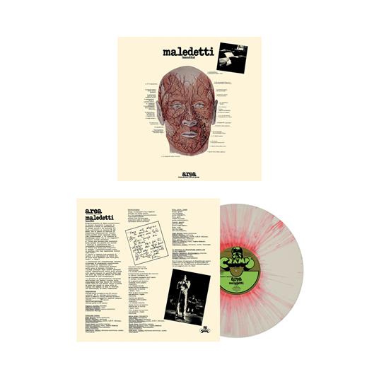 Maledetti (Splatter White Pink Vinyl) (Numbered Edition) - Vinile LP di Area