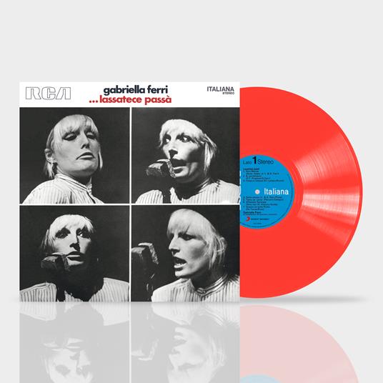 Lassatece passà (Red Coloured Vinyl) - Vinile LP di Gabriella Ferri