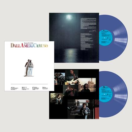 Dallamericaruso (180 gr. Blue Coloured Vinyl) - Vinile LP di Lucio Dalla