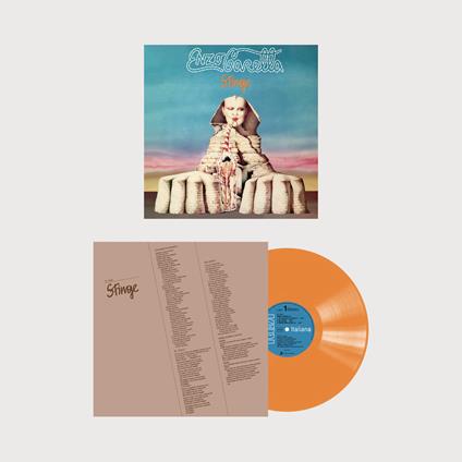 Sfinge (Limited, Numbered & 180 gr. Orange Coloured Vinyl) - Vinile LP di Enzo Carella