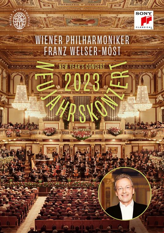 Neujahrskonzert 2023 (New Year's Concert) (DVD) - DVD di Wiener Philharmoniker,Franz Welser-Möst