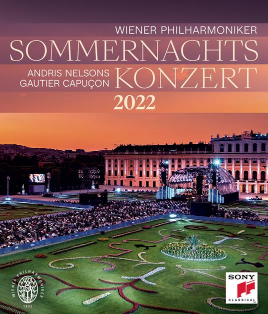 Sommernachtskonzert 2022 (Summer Night) (Blu-ray) - Blu-ray di Gautier Capuçon,Wiener Philharmoniker,Andris Nelsons