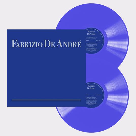 Fabrizio De André (180 gr. Blue Coloured Vinyl) - Vinile LP di Fabrizio De André