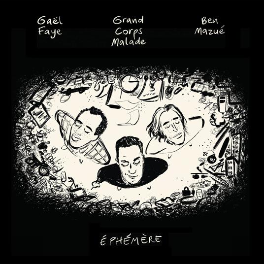 Grand Corps Malade, Ben Mazue & Gael Faye - Ephemere - CD Audio