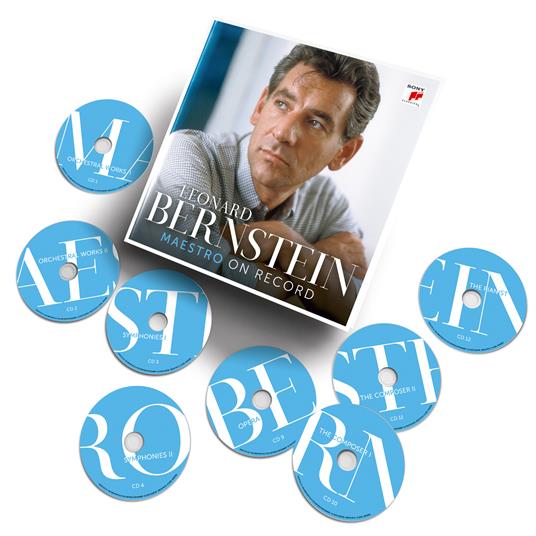 Leonard Bernstein. Maestro on Record - CD Audio di Leonard Bernstein