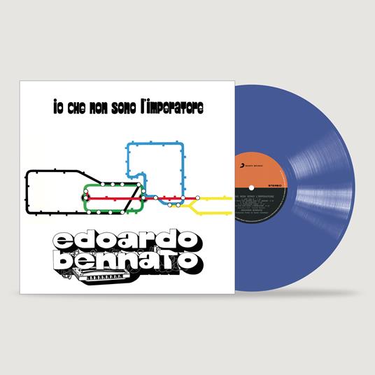 Io che non sono l'imperatore (Limited, Numbered & 180 gr. Blue Coloured Vinyl Edition) - Vinile LP di Edoardo Bennato