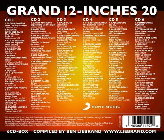 Grand 12 Inches 20 - CD Audio di Ben Liebrand - 2