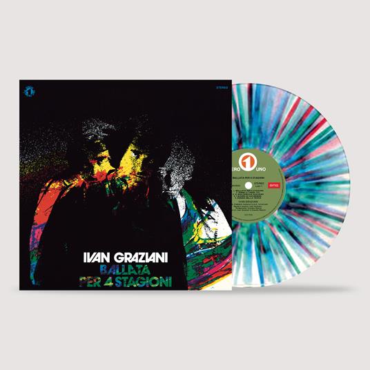 Ballata Per 4 Stagioni (Splatter Coloured Vinyl) - Vinile LP di Ivan Graziani