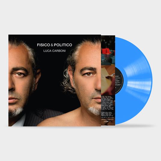 Fisico & politico (Blue Vinyl - Copia autografata) - Vinile LP di Luca Carboni