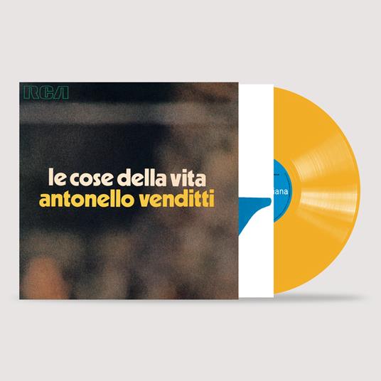 Le cose della vita (180 gr. Yellow Vinyl - Limited & Numbered Edition) - Vinile LP di Antonello Venditti