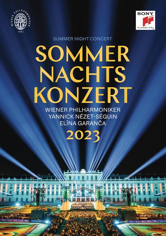 Sommernachtskonzert 2023 (Summer Night - DVD) - DVD di Wiener Philharmoniker,Yannick Nezet-Seguin
