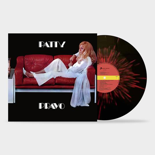 Patty Pravo (Splatter Black with Red Vinyl) - Vinile LP di Patty Pravo