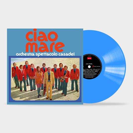 Ciao mare (Blue Coloured Vinyl) - Vinile LP di Orchestra Spettacolo Casadei