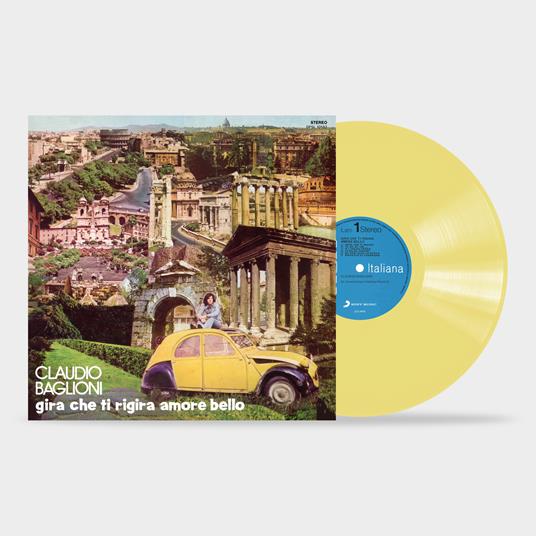 Gira che ti rigira amore bello (180 gr. Yellow Vinyl - 192khz Limited & Numbered Edition) - Vinile LP di Claudio Baglioni