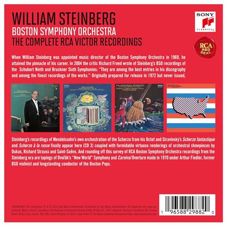 The Complete RCA Victor Recordings - CD Audio di Boston Symphony Orchestra,William Steinberg - 2