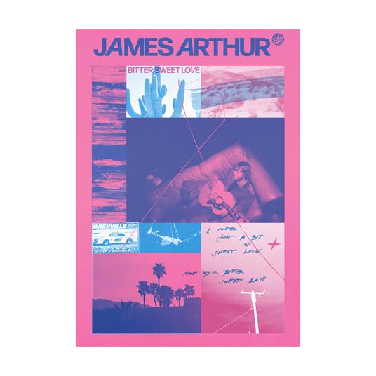 Bitter Sweet Love (140 gr. Pink Coloured Vinyl + Poster) - Vinile LP di James Arthur - 3