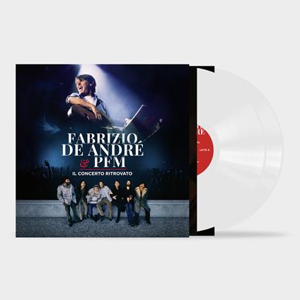 Fabrizio De Andre & PFM. Il concerto ritrovato (White Coloured Vinyl) - Vinile LP di Fabrizio De André,Premiata Forneria Marconi