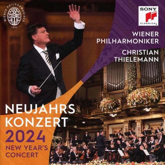 New Year's Concert 2024 - CD Audio di Christian Thielemann,Wiener Philharmoniker