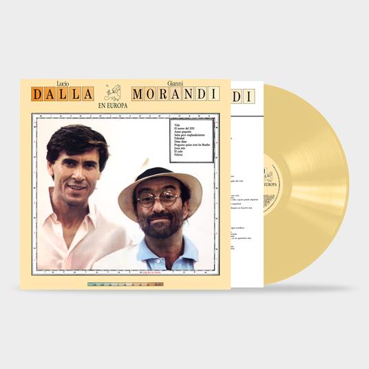 Dalla-Morandi en Europa (180 gr. Transp. Cream Vinyl) - Lucio Dalla ,  Gianni Morandi - Vinile
