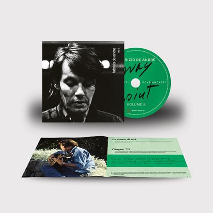 Volume 8 (CD + Nuovo Libretto Editoriale) - Edizione Way Point. Da dove venite... dove andate - CD Audio di Fabrizio De André