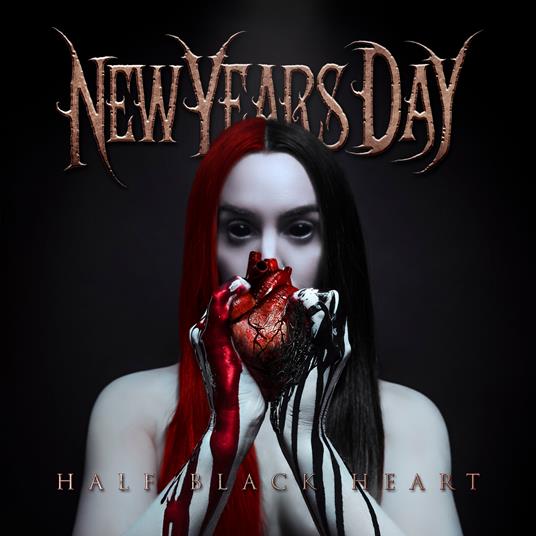 Half Black Heart (Deep Blod Red Vinyl) - Vinile LP di New Years Day