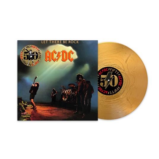 Let There Be Rock (50th Anniversary Gold Color Vinyl) - Vinile LP di AC/DC