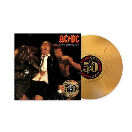 If You Want Blood You've Got it (50th Anniversary Gold Color Vinyl) - Vinile LP di AC/DC