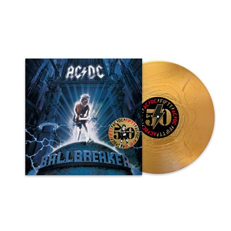 Ballbreaker (50th Anniversary Gold Color Vinyl) - Vinile LP di AC/DC