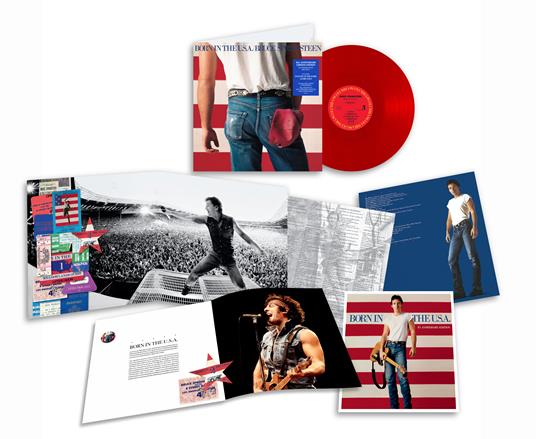 Born in the U.S.A. (40th Anniversary Edition - Translucent Red Vinyl) - Vinile LP di Bruce Springsteen