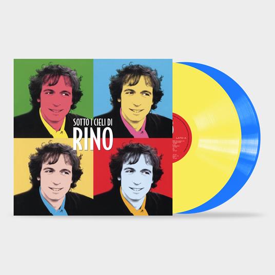 Sotto i cieli di Rino (2 LP 180 gr. 1 Yellow + 1 Blue) - Vinile LP di Rino Gaetano