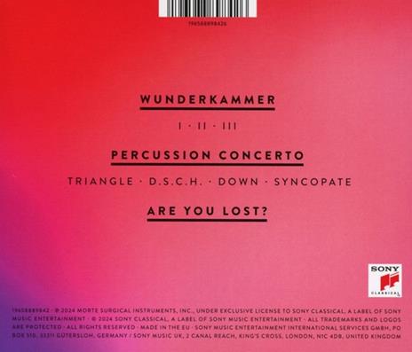 Percussion Concerto & Wunderkammer - CD Audio di Danny Elfman - 2