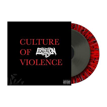 Culture Of Violence (Heavy Red-Splatter Vinyl) - Vinile LP di Extinction A.D.