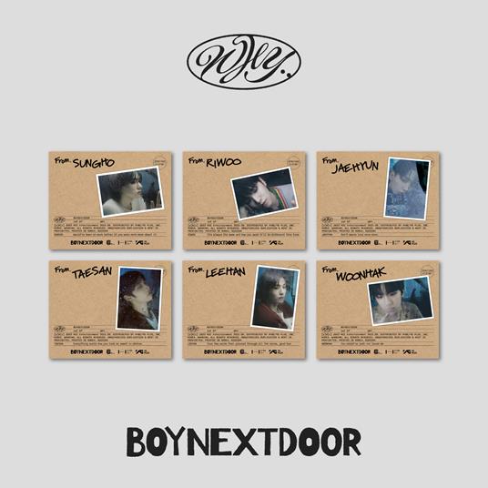 Why... (Letter - Compact Version) - CD Audio di Boynextdoor