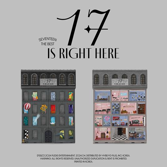 Seventeen Best Album '17 Is Right Here ( Exclusive Version ) - CD Audio di Seventeen