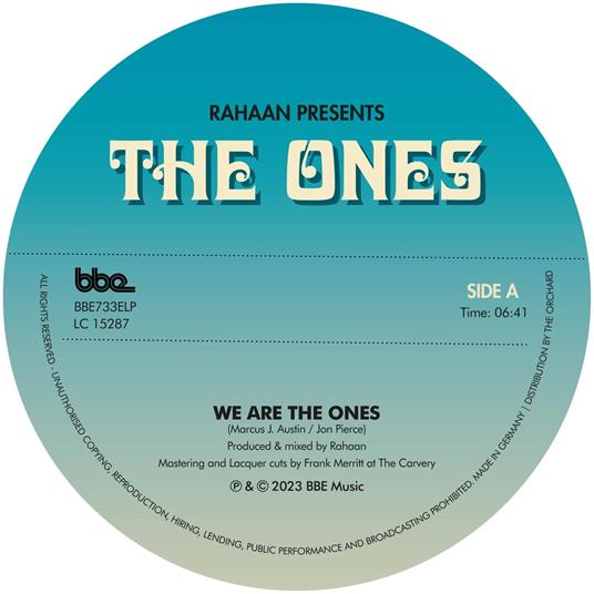 We Are The Ones - Fire - Forever - Vinile LP di Rahaan