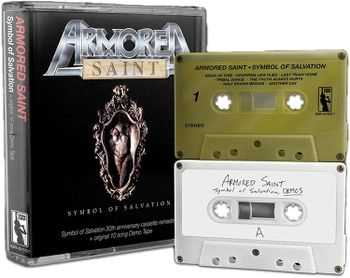 CD Symbol Of Salvation - Gold & White Cassette (Musicassetta) Armored Saint