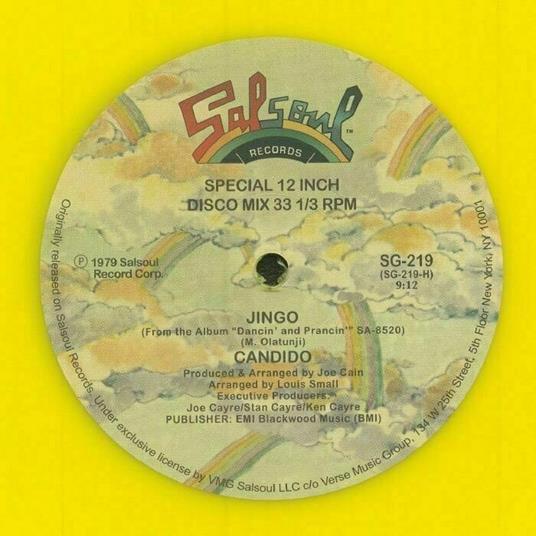 Jingo - Thousand Finger Man - Vinile LP di Candido