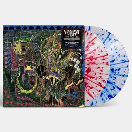 Demos Vol.5 and Vol.6 (Red & Blue Splatter Edition) - Vinile LP di King Gizzard & the Lizard Wizard