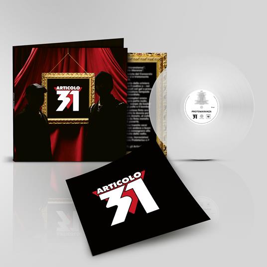PROTOMARANZA (LP Trasparente Autografato con Cover Alternativa 2) - Vinile LP di Articolo 31 - 2