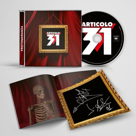 PROTOMARANZA (Copia autografata) - CD Audio di Articolo 31