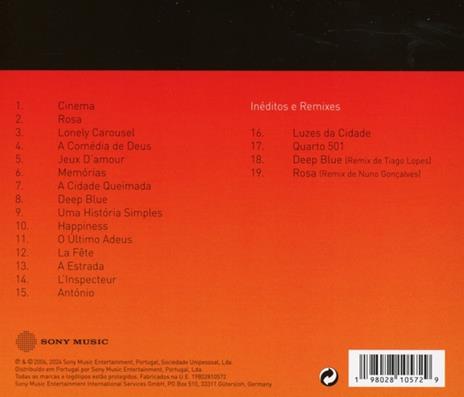 Cinema 20 Anos - CD Audio di Rodrigo Leão - 2