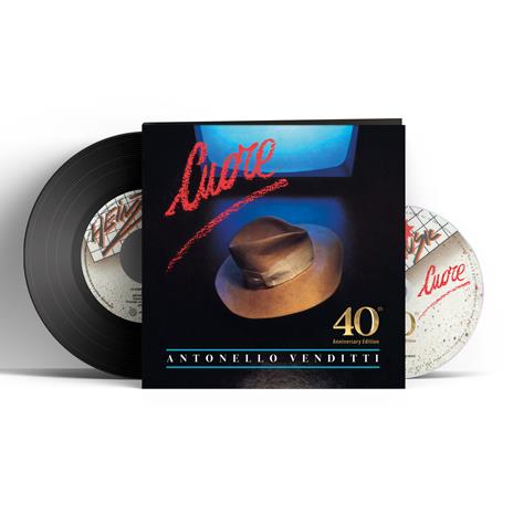 Cuore 40th Anniversary Edition (CD + 45 giri) - Vinile LP + CD Audio di Antonello Venditti