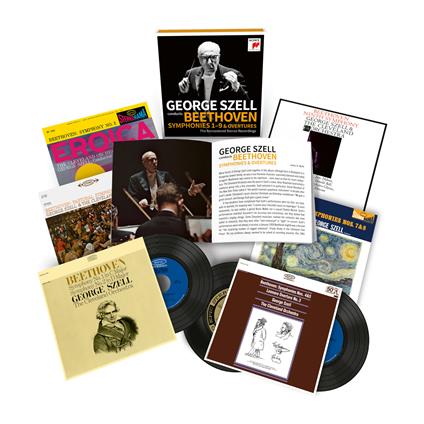 George Szell conducts Beethoven Symphonies 1-9 & Ouvertures - CD Audio di Ludwig van Beethoven,George Szell